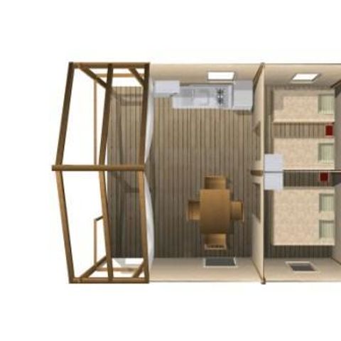 SafariZelt 4 Personen - ECOLODGE SAHARI