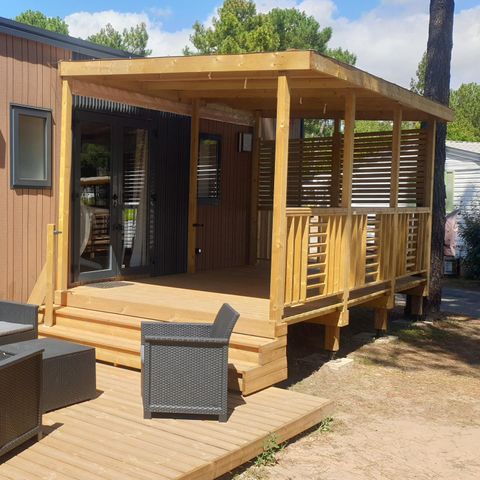 Mobilheim 4 Personen - DUO PREMIUM