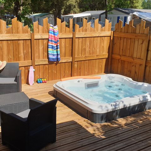 Mobilheim 6 Personen - TRIO STANDING mit SPA