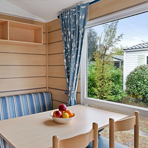 Mobilheim 4 Personen - Classic | 2 Zi. | 4 Pers. | Erhöhte Terrasse