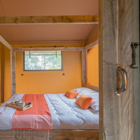 Safarizelt 6 Personen - Woody lodge 3Zimmer ohne Sanitäranlagen