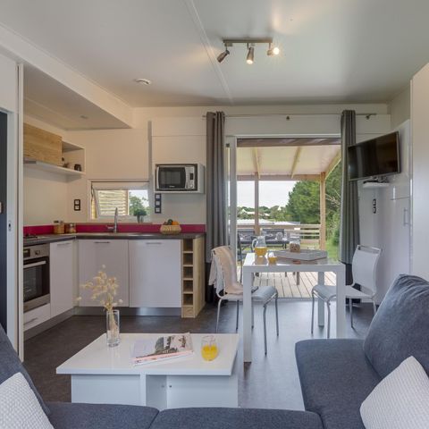 Mobilheim 4 Personen - Cottage PREMIUM Klimatisiert 4 Pers.