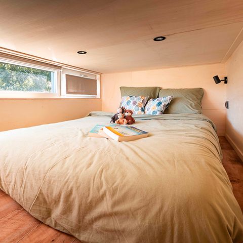 Tiny house 5 personen - Wild Spirit 2 Schlafzimmer - 60m² - TV -CLIM - LV - SH + SAUNA + NORDISCHES BAD