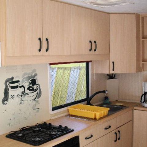 Mobilheim 5 Personen - MH2 25 m² mit Sanitäranlagen