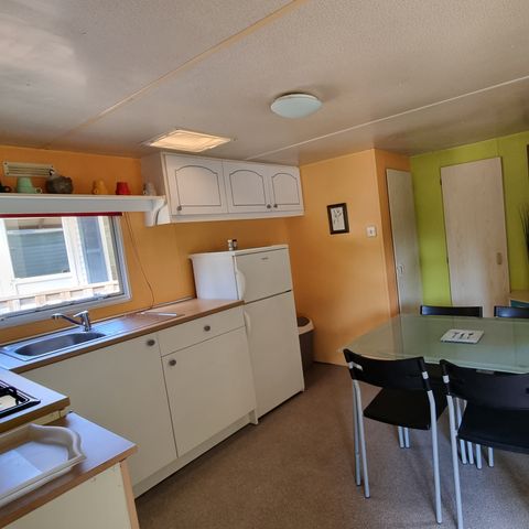Mobilheim 4 Personen - MH2 23 m² renoviert mit Sanitäranlagen
