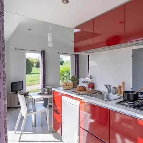Mobilheim 4 Personen - PANORAMISCHES COTTAGE 4p 2ch ***