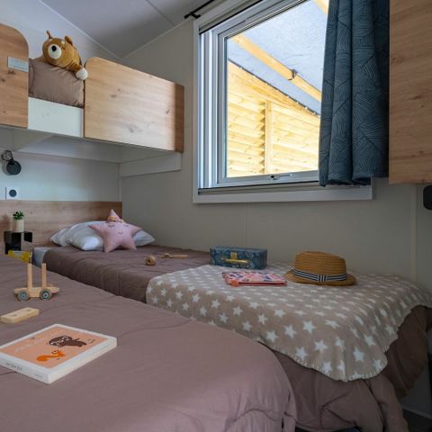 Mobilheim 6 Personen - COTTAGE 6p 3ch PREMIUM