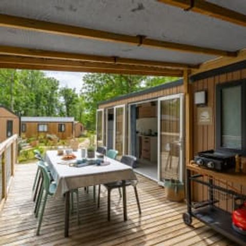 Mobilheim 6 Personen - Cottage 6p 3ch Premium