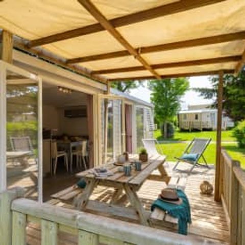 Mobilheim 6 Personen - Cottage 6p 3ch 2SdB **