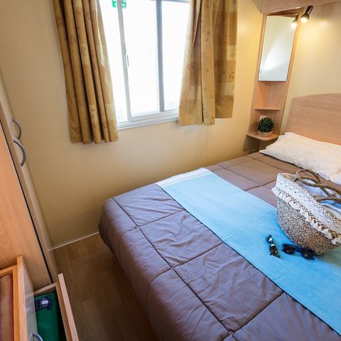 Mobilheim 4 personen - Classic | 2 Schlafz. | 4 Pers. | Erhöhte Terrasse