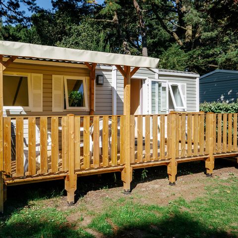 Mobilheim 6 personen - Mobilheim | Classic | 3 Schlafz. | 6 Pers. | Hochterrasse | 1 Bad