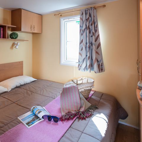 Mobilheim 6 personen - Classic XL | 2 Schlafz. | 4/6 Pers. | Erhöhte Terrasse