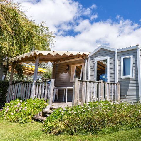 Mobilheim 6 personen - Mobilheim | Classic | 2 Zi. | 4/6 Pers. | Hochterrasse | 1 Bad
