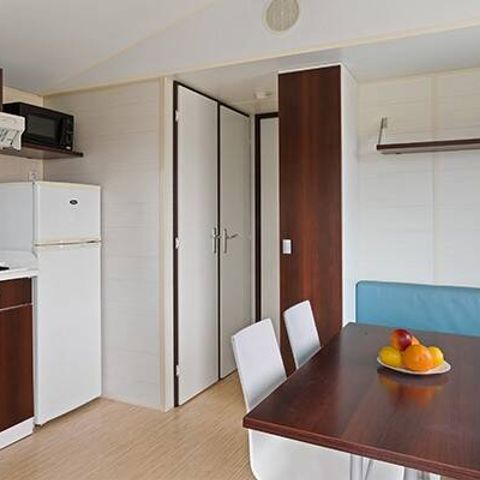 Mobilheim 6 personen - Classic | 2 Schlafz. | 4/6 Pers. | Terrasse Einzelzimmer | 1 Bad