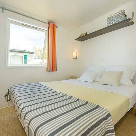 Mobilheim 6 personen - Classic | 3 Schlafz. | 6 Pers. | Terrasse Einzel | 1 Bad