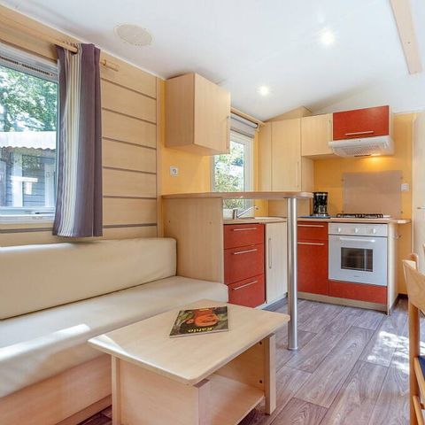 Mobilheim 6 personen - Classic | 3 Schlafz. | 6 Pers. | Terrasse Einzel | 1 Bad