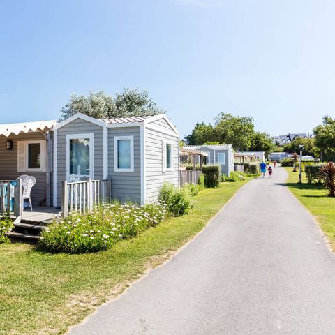 Mobilheim 4 personen - Classic | 2 Schlafz. | 4 Pers. | Erhöhte Terrasse | 1 Bad
