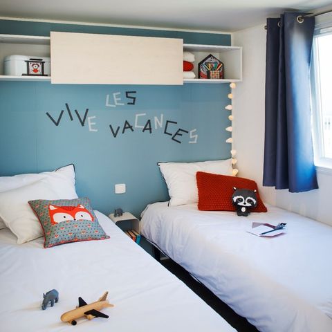 Mobilheim 5 Personen - Cottage Océan TV Wifi - 2 Schlafzimmer - 4/5 Personen