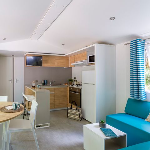Mobilheim 4 personen - Cottage Select TV Clim Plancha Wifi - 2 Zimmer - 4 pers.