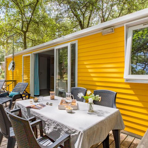 Mobilheim 4 personen - Cottage Select TV Clim Plancha Wifi - 2 Zimmer - 4 pers.