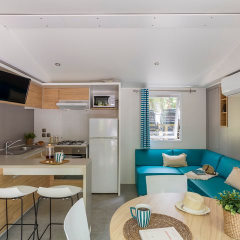 Mobilheim 4 personen - Cottage Select TV Clim Plancha Wifi - 2 Zimmer - 4 pers.