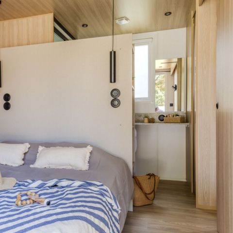 Mobilheim 4 personen - Cottage Palma 4 pers 2 Schlafz. 2 Bäder mit Whirlpool Premium