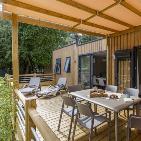 Mobilheim 6 Personen - Cottage Palma 6 pers 3 Schlafz. 2 Bad Premium