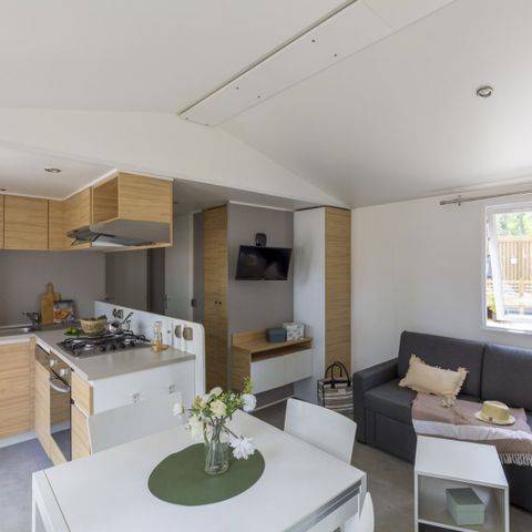 Mobilheim 6 Personen - Cottage Casablanca 6 pers 3 Schlafz. 2 Bad ****
