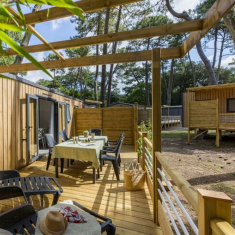 Mobilheim 8 Personen - Cottage Casablanca 8 pers 4 Zi 2 Bad ****