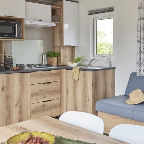 Mobilheim 8 Personen - Cottage Casablanca 8 pers 4 Zi 2 Bad ****