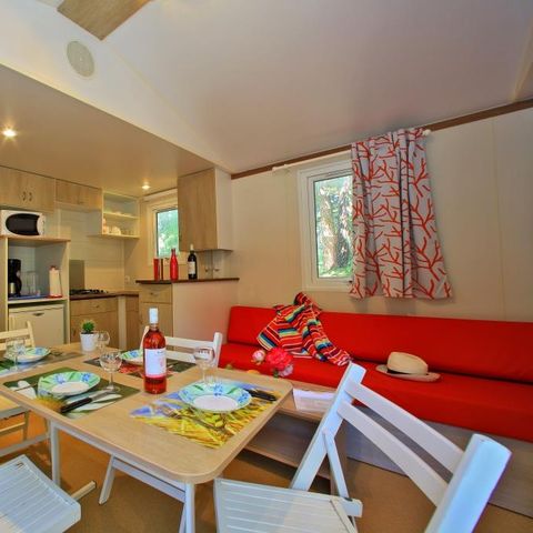 Mobilheim 4 Personen - Cottage Acapulco 4 pers 2 Schlafz. 1 Bad **.