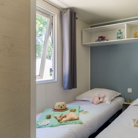 Mobilheim 4 personen - Cottage Bangkok 4 pers 2 Schlafzimmer 1 Badezimmer ***