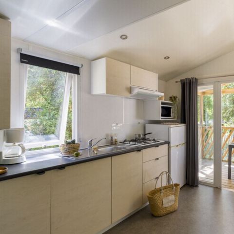 Mobilheim 4 personen - Cottage Bangkok 4 pers 2 Schlafzimmer 1 Badezimmer ***