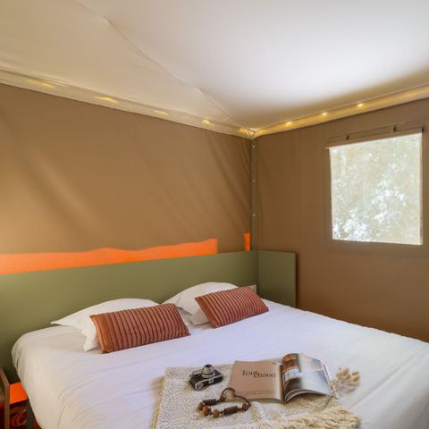 Zelt 4 Personen - Zelt Lodge 4 pers 2 Schlafräume 1 Bad ***