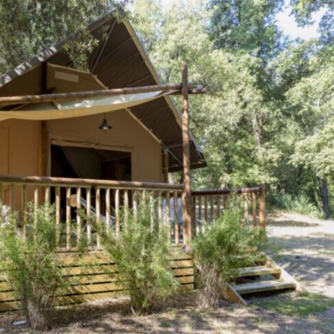 Zelt 6 Personen - Zelt Lodge 6 pers 3 Schlafräume 1 Bad ***
