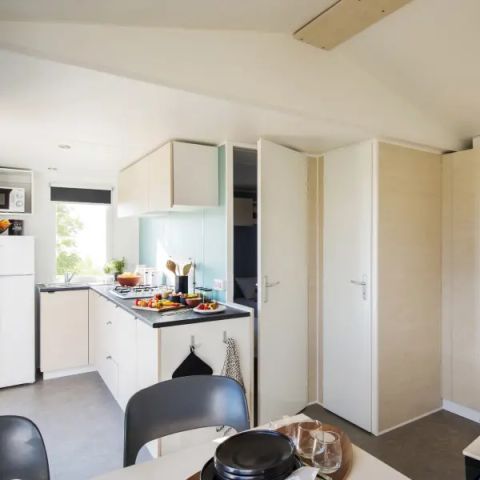 Mobilheim 6 personen - Mobil Home Aqua 2 Zimmer 4/6 Personen TV