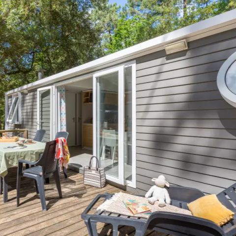 Mobilheim 6 personen - Mobil Home Aqua 3 Zimmer 6 Personen TV