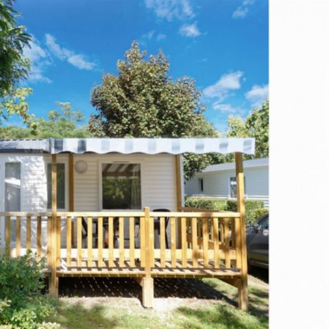 Mobilheim 6 personen - Classique überdachte Terrasse 3 Zi 6p
