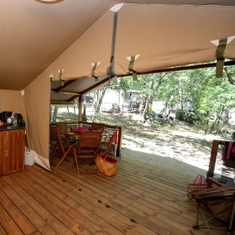 SafariZelt 5 Personen - SAFARI LODGE ohne Sanitäranlagen