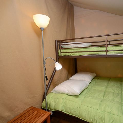 SafariZelt 5 Personen - SAFARI LODGE ohne Sanitäranlagen