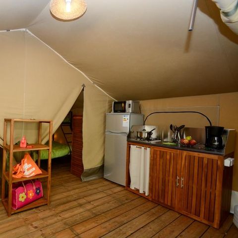 SafariZelt 5 Personen - SAFARI LODGE ohne Sanitäranlagen