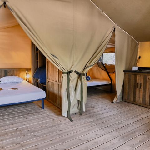 LODGE 5 Personen - COSY LODGE (OHNE SANITÄRANLAGEN)