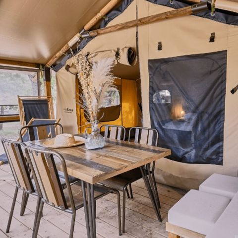 LODGE 5 Personen - COSY LODGE (OHNE SANITÄRANLAGEN)