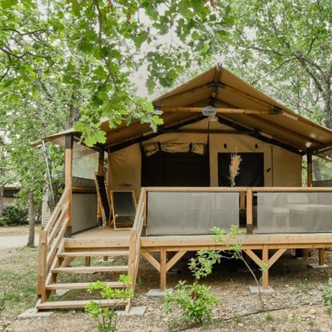 Bungalow 5 Personen - COSY LODGE (OHNE SANITÄRANLAGEN)