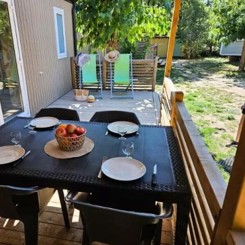 Mobilheim 4 Personen - Mobil-Home Premium 3 Zimmer 4 Personen Klimatisiert + TV