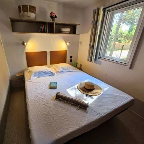 Mobilheim 4 Personen - Mobil-Home Premium 3 Zimmer 4 Personen Klimatisiert + TV