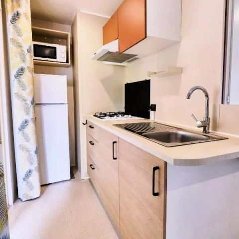 Mobilheim 6 Personen - Premium 4 Zimmer 6 Personen Klimatisiert + TV