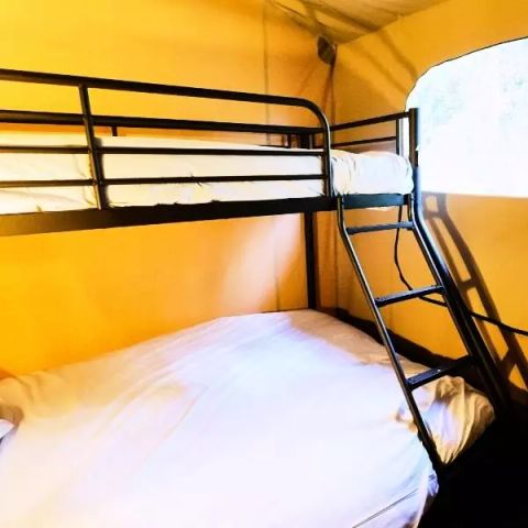 Safarizelt 5 Personen - Zelt Lodge Premium 3 Zimmer 5 Personen