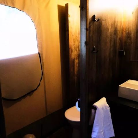 Safarizelt 5 Personen - Zelt Lodge Premium 3 Zimmer 5 Personen