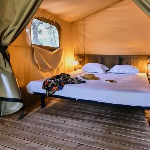 SafariZelt 5 Personen - Lodge Komfort 3 Zimmer 5 Personen Ohne Sanitäranlagen